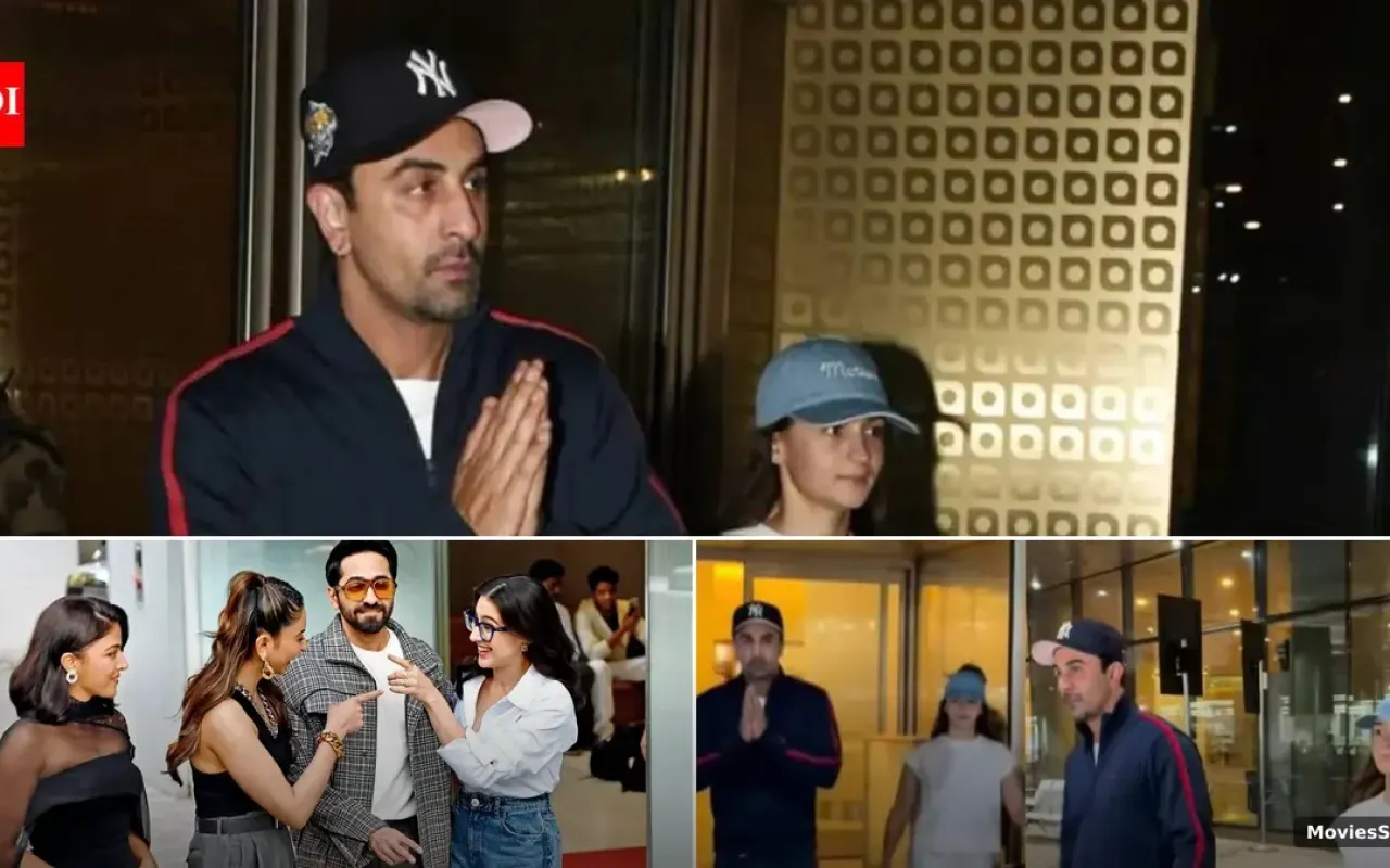 Alia Bhatt & Ranbir Kapoor Mumbai Airport: Cannes 2026 Return