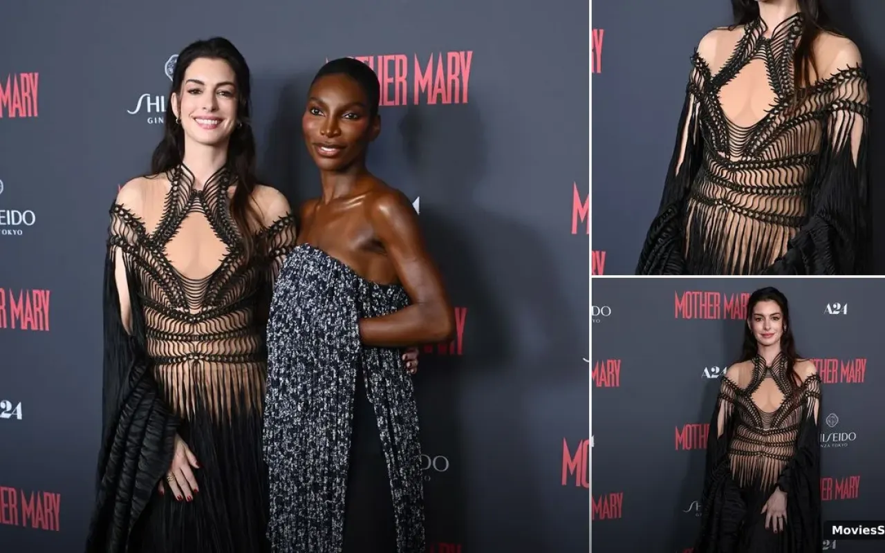 Anne Hathaway Mother Mary Premiere Dress: Science & Style