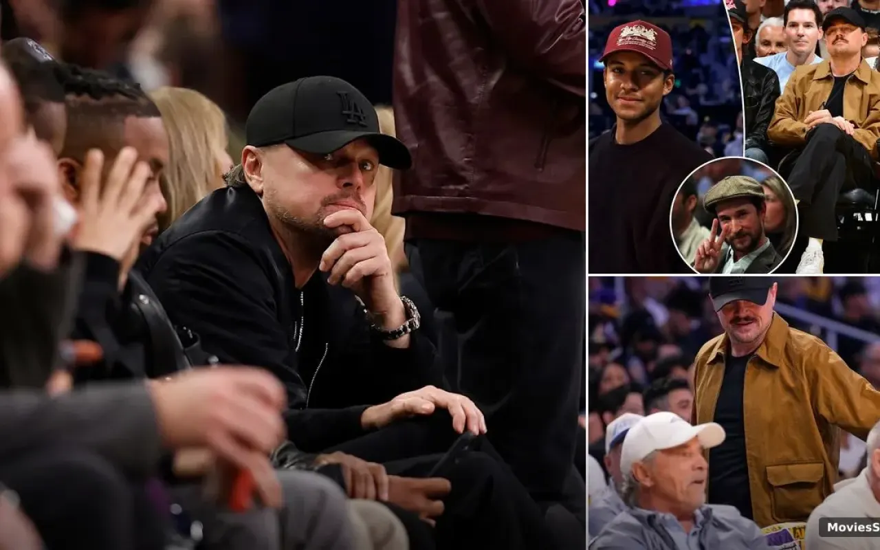 Leonardo DiCaprio LeBron James Reaction: Lakers Game 3 Stars