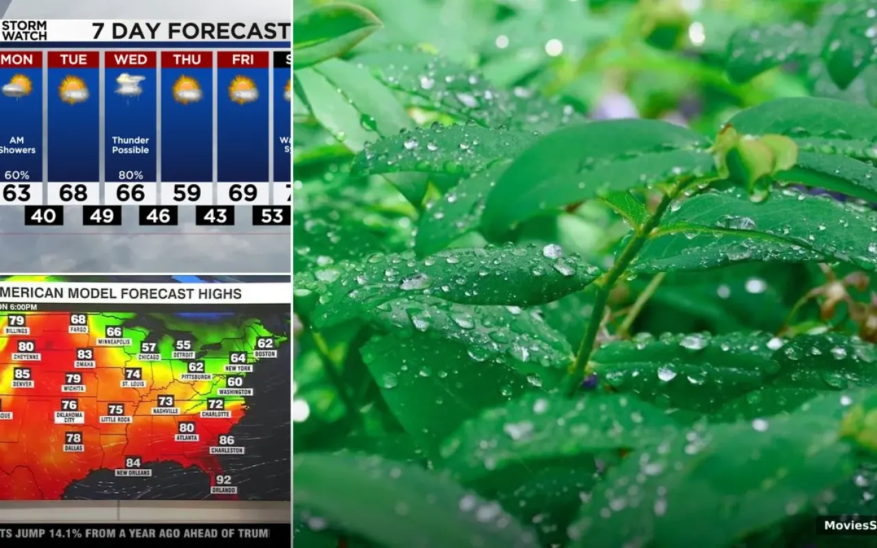 May 2026 Weather Forecast: Storms, Frost & 80° Heatwave