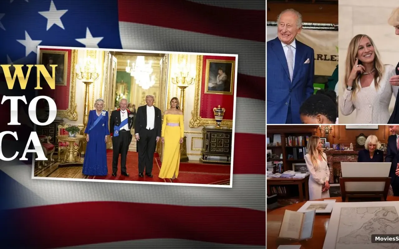 Queen Camilla NYPL Roo Doll Visit & SJP Fashion Guide