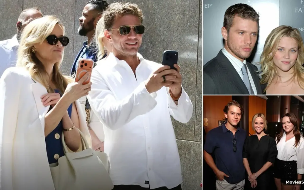 Reese Witherspoon & Ryan Phillippe Reunite for Son's NYU Graduation