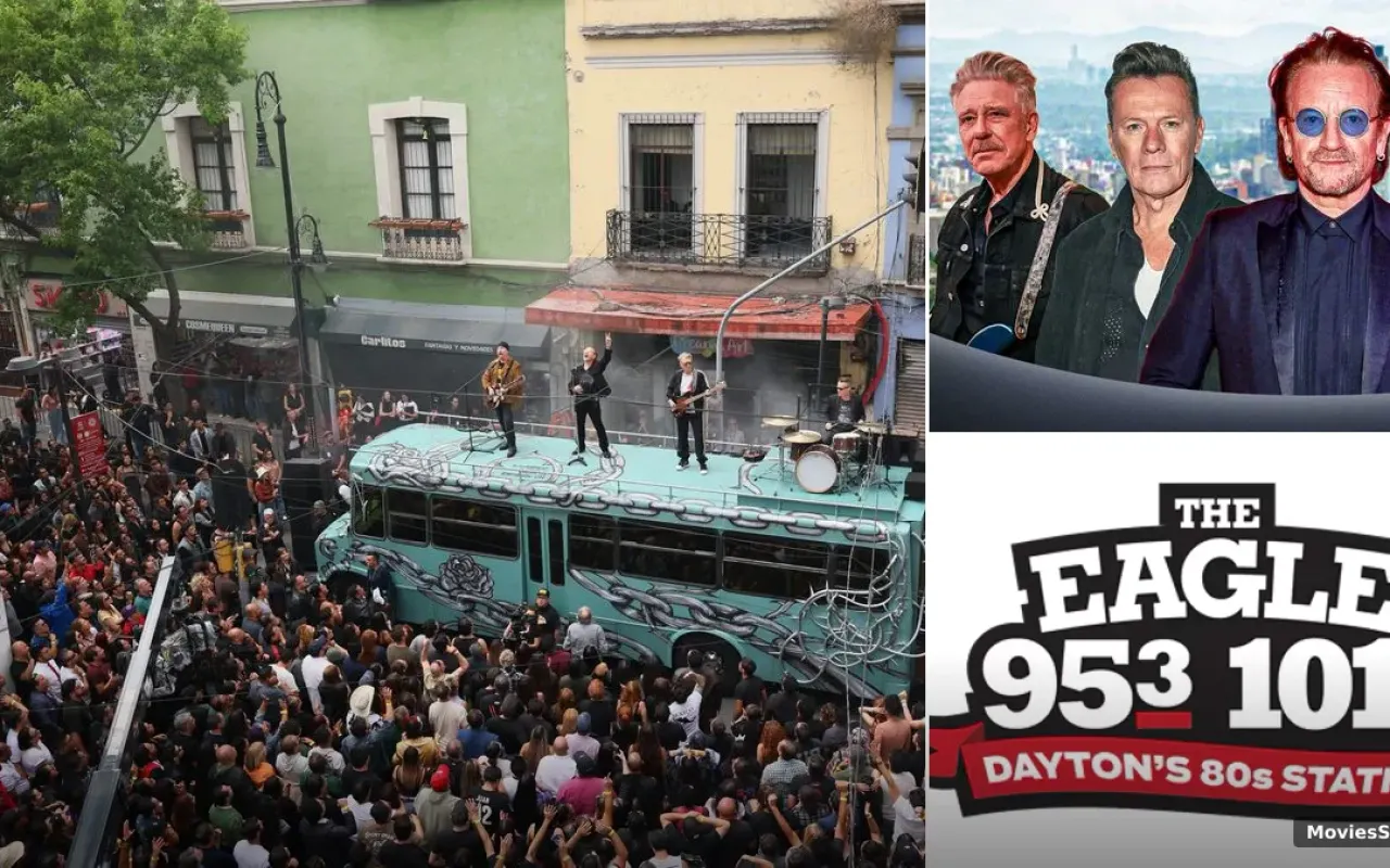 U2 Mexico City Music Video: 'Street of Dreams' & Balcony Set